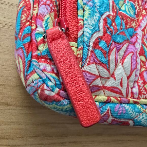Vera Bradley Crossbody Paisley in Paradise Quilted Pink Bag Adjustable Purse - Picture 5 of 12